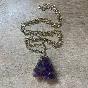 Amethyst necklace